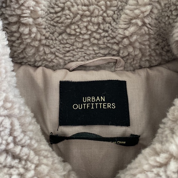 Urban Outfitters Fuzzy Bomber Jacket - Picture 2 of 8